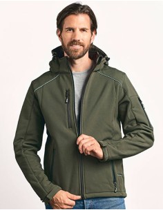P-7860-Mens Warm Softshell Jacket 2